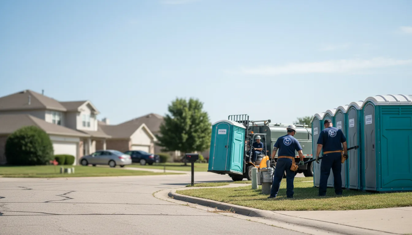 Porta Potty Rental in Kansas, IL near me